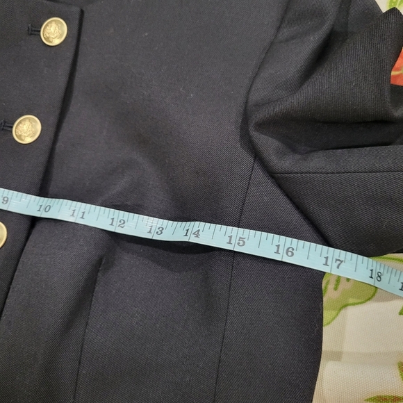 J Crew Collection Ora Tessuti  Louisa Wool Blend Lady Jacket $328 Size 00 - Picture 5 of 5